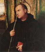 MORETTO da Brescia A Saint Monk atg china oil painting artist